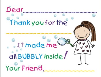 Fill In Thank You Cards